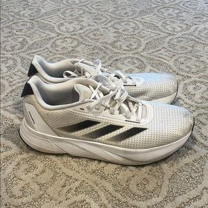 Adidas White and Black Running Shoes